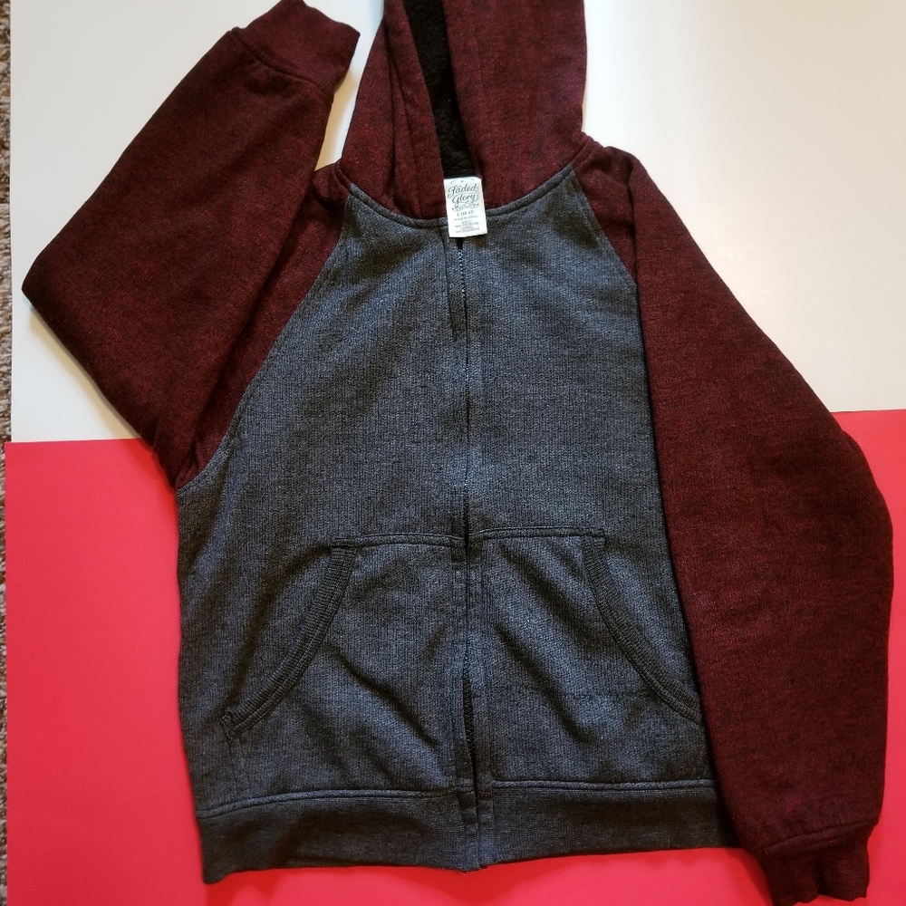 Boy's Sherpa-lined jacket